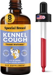 Special Breed Cough Support Liquid Respiratory Supplement for Dogs & Cats, 8-fl oz
