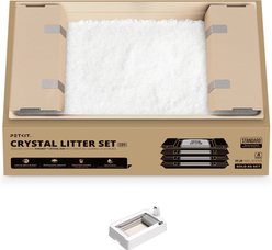 PETKIT Crystal Dust-Free Cat Litter Set, 27.5 x 15.35 x 3.5-in, 2 count