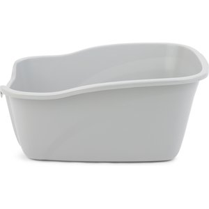 Van Ness High Sides Cat Litter Box, Light Grey, Large