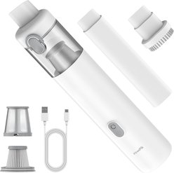 PawsPik Portable Handheld Vacuum Cleaner, White