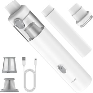 PawsPik Portable Handheld Vacuum Cleaner, White