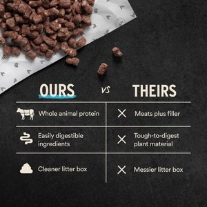 Vital Essentials Freeze-Dried Raw Rabbit Entree & Mixer Cat Food Crunchy Nibs, 12-oz bag