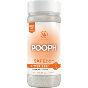 POOPH Kitty Litterizer Litter Box Saver Cat Deodorizer, 16-fl oz bottle