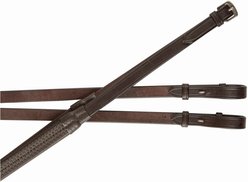 Collegiate Rubber Horse Reins IV, 5/8 x 54-in, Brown