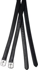 Collegiate Luxe Horse Stirrup Leathers, Black, 1 x 48-in