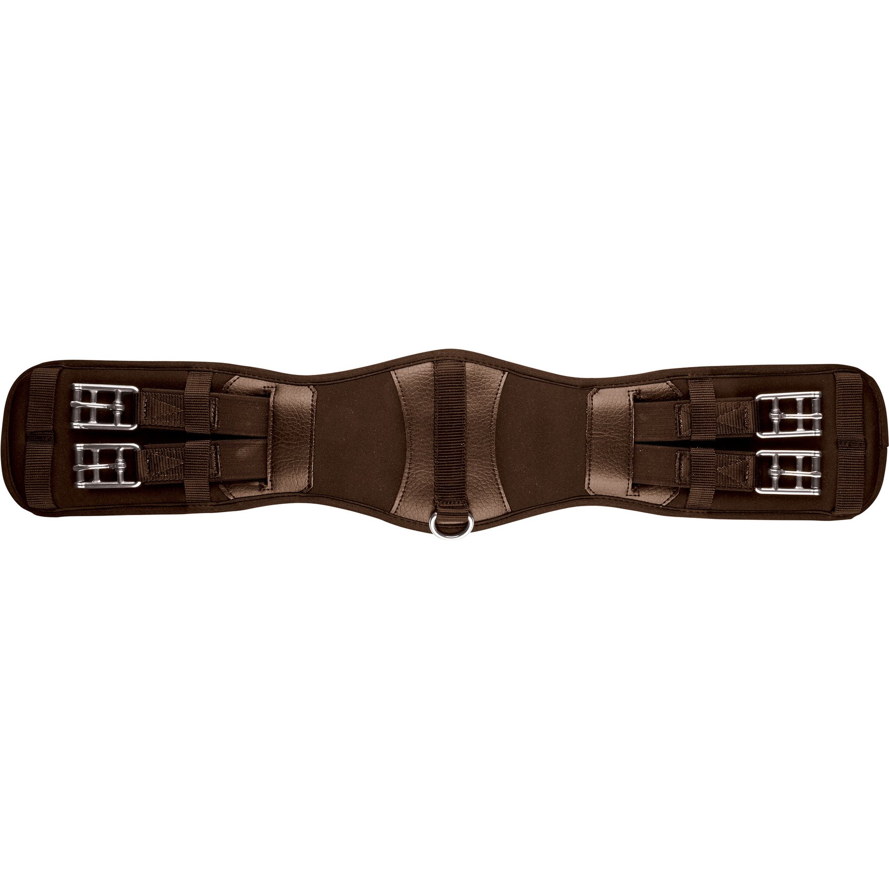 Collegiate Memory Foam Horse Dressage Girth, Brown, 24-in