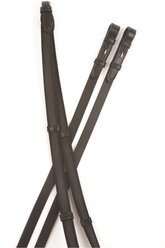 Collegiate Suregrip Horse Reins IV, 5/8 x 54-in, Black