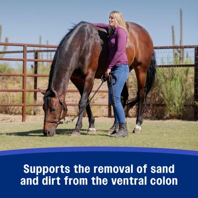 Show full view: Farnam SandClear Natural Psyllium Fiber Crumbles Apple/Molasses Flavor Horse Supplement, 10-lb bucket slide 4 of 11