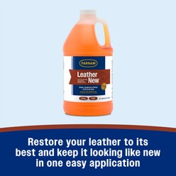 Farnam Leather New Easy-Polishing Glycerine Saddle Soap & Leather Horse Cleaner, 64-fl oz bottle slide 2 of 7
