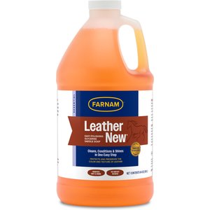 Farnam Leather New Easy-Polishing Glycerine Saddle Soap & Leather Horse Cleaner, 64-fl oz bottle