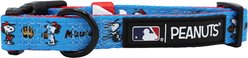 Sassy Woof MLB x Peanuts Miami Marlins Dog Collar, Large: 26-in neck, 1-in wide slide 2 of 5