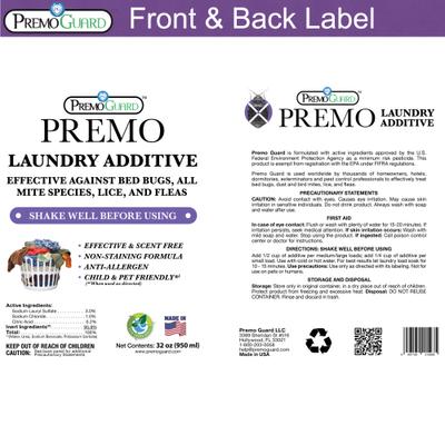 Show full view: Premo Guard Laundry Additive Non-Toxic Bed Bug Killer for Dog & Cat, 32-fl oz bottle slide 7 of 7