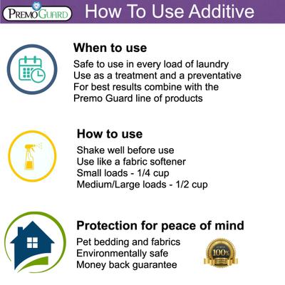Show full view: Premo Guard Laundry Additive Non-Toxic Bed Bug Killer for Dog & Cat, 32-fl oz bottle slide 4 of 7