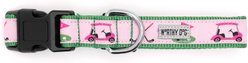 The Worthy Dog Golf Dog Collar, Pink, Large: 14 to 20-in neck, 1-in wide slide 2 of 3