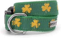 The Worthy Dog Good Luck Dog Collar, Green, Large: 14 to 20-in neck, 1-in wide
