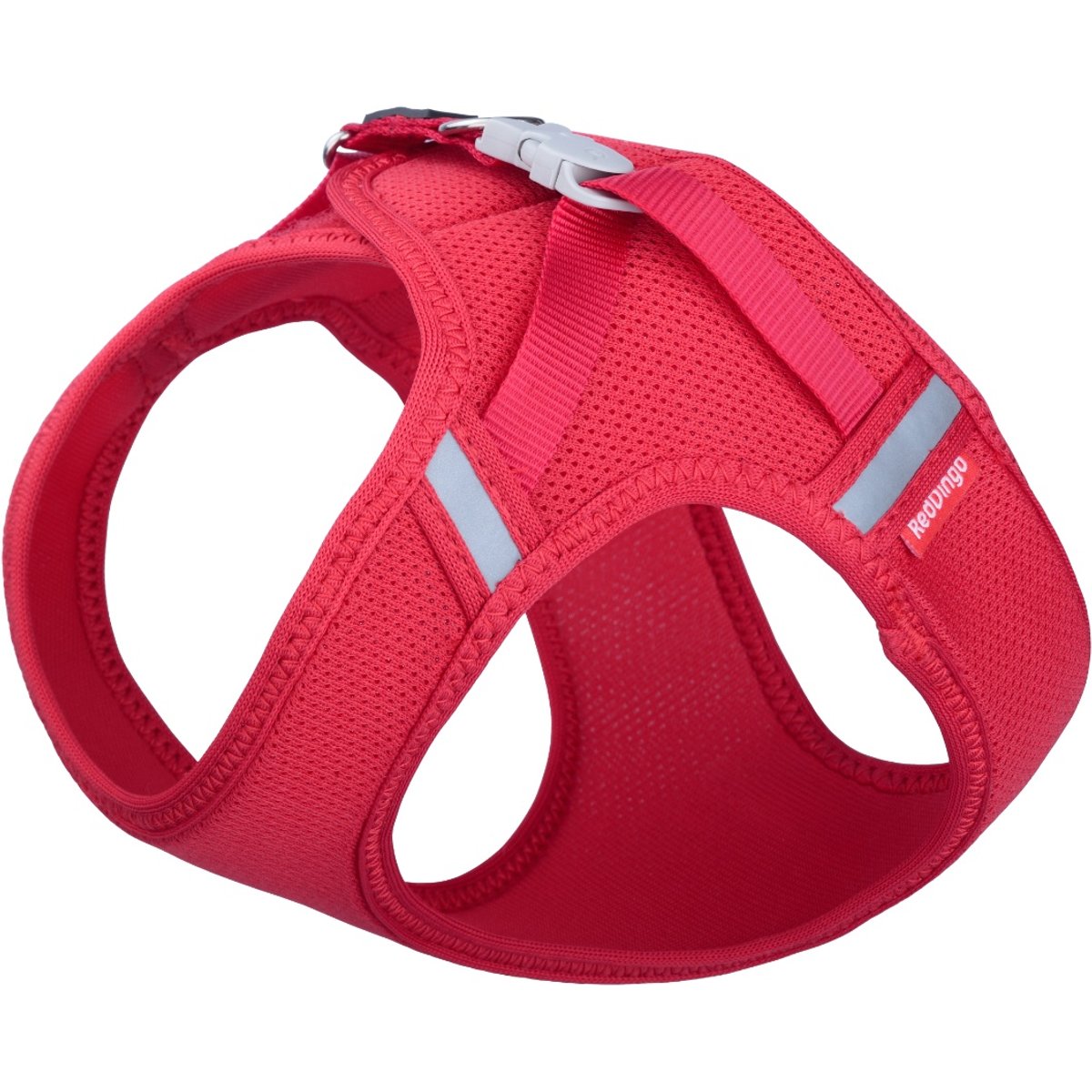 Red Dingo Adjustable Cat Mesh Harness, Red, Small: 13 to 15-in chest