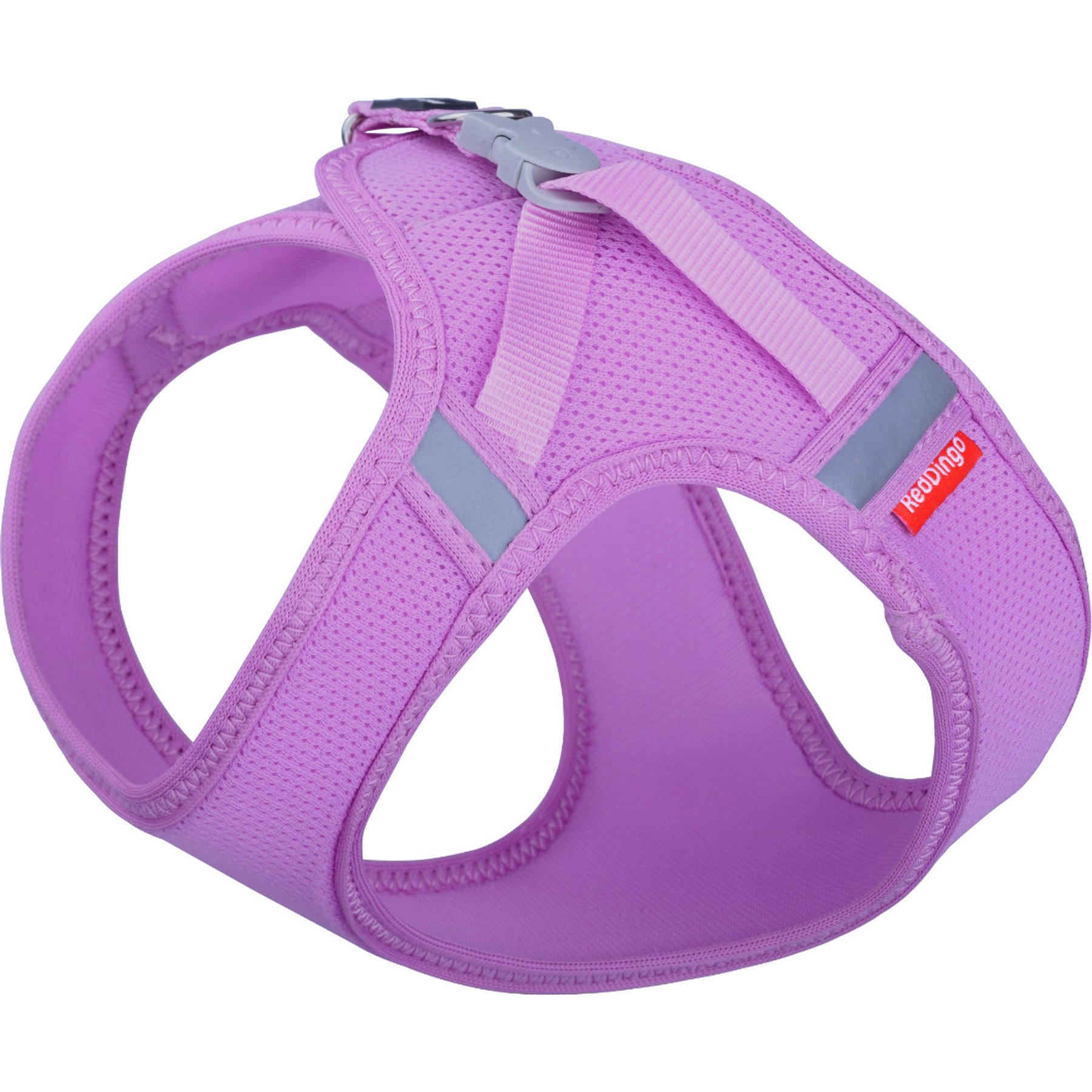 Red Dingo Adjustable Cat Mesh Harness, Mauve, Small: 13 to 15-in chest