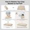 Show in main carousel: Bedsure Washable Fleece Dog & Cat Blanket, White Heart, Small slide 5 of 9
