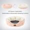 Show in main carousel: Bedsure Round Bolster Anti-Slip Puppy & Kitten Bed with Washable Pillow Cushion, Pink, Small slide 6 of 8