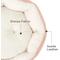 Show in main carousel: Bedsure Round Bolster Anti-Slip Puppy & Kitten Bed with Washable Pillow Cushion, Pink, Small slide 5 of 8
