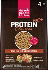 The Honest Kitchen Protein Plus+ Clusters Grain-Free Beef & Chicken Dry Dog Food, 4-lb bag