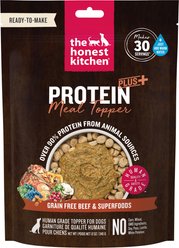 The Honest Kitchen Protein Plus+ Grain-Free Beef Superfoods Dehydrated Dog Food Topper, 12-oz bag
