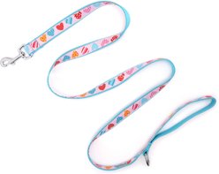 The Worthy Dog Love is Love Dog Leash, Pink, Large: 5-ft long, 1-in wide slide 2 of 3