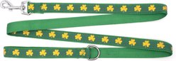 The Worthy Dog Good Luck Dog Leash, Green, Small: 5-ft long, 5/8-in wide slide 2 of 3