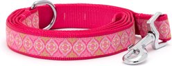 The Worthy Dog Medallion Dog Leash, Pink, Large: 5-ft long, 1-in wide