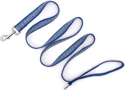 The Worthy Dog Medallion Dog Leash, Blue, Large: 5-ft long, 1-in wide slide 2 of 3