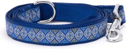 The Worthy Dog Medallion Dog Leash, Blue, Large: 5-ft long, 1-in wide