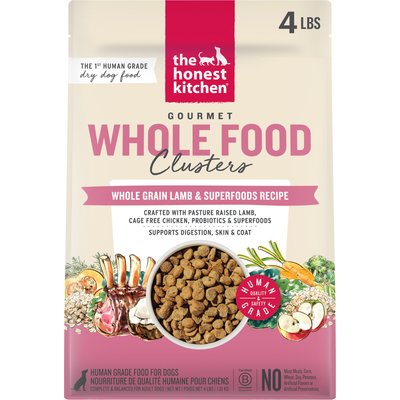The Honest Kitchen The Honest Kitchen Whole Food Clusters Whole Grain Lamb Dry Dog Food, 4-lb bag