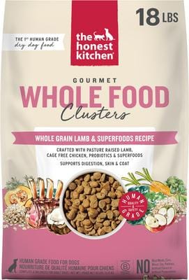 THE HONEST KITCHEN Whole Food Clusters Whole Grain Lamb Dry Dog