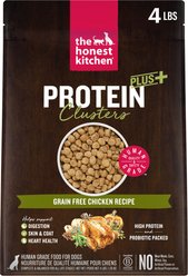 The Honest Kitchen Protein Plus+ Clusters Grain-Free Chicken Dry Dog Food, 4-lb bag