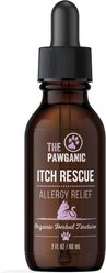 The Pawganic Itch Rescue Herbal Tincture Liquid Allergy Relief Supplement for Cats, 2-fl oz bottle