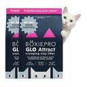 Boxiecat Glo Natural Stress-Relief Clumping Clay Cat & Kitty Litter with UV Attractant, 56-lb bundle