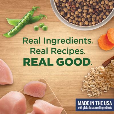 Show full view: Rachael Ray Nutrish Adult Real Chicken & Veggies Recipe Dry Dog Food, 40-lb bag slide 8 of 13