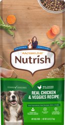 Rachael Ray Nutrish Real Chicken & Veggies Recipe Adult Dry Dog Food, 5-lb bag