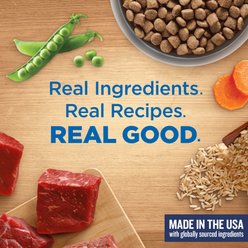 Rachael Ray Nutrish Real Beef, Pea & Brown Rice Recipe Dry Large Breed Dog Food, 30-lb bag slide 2 of 8