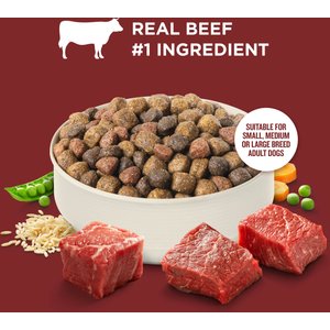 Rachael Ray Nutrish Whole Health Blend Real Beef, Pea, & Brown Rice Recipe Dry Dog Food, 40-lb bag