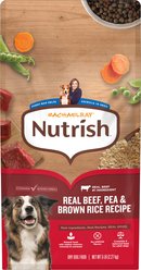 Rachael Ray Nutrish Real Beef, Pea & Brown Rice Recipe Adult Dry Dog Food, 5-lb bag