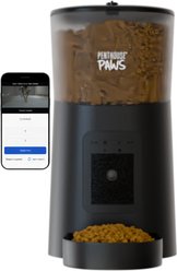 Penthouse Paws Smart HD Automatic Dog & Cat Feeder, 6-L, Black