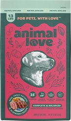 Animal Love All Life Stages High Protein Real Beef, Sweet Potato & Blueberry Dry Dog Food, 13-lb bag slide 1 of 9