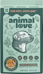 Animal Love All Life Stages High Protein Real Chicken, Brown Rice & Pumpkin Dry Dog Food, 13-lb bag