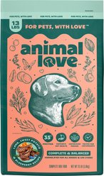 Animal Love All Life Stages High Protein Real Lamb, Sweet Potato & Blueberry Dry Dog Food, 13-lb bag