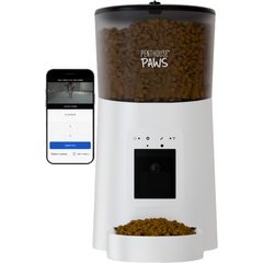 Penthouse Paws Smart HD Automatic Dog & Cat Feeder, 6-L, White