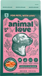 Animal Love All Life Stages High Protein Real Salmon, Brown Rice & Cranberry Dry Dog Food, 5-lb bag