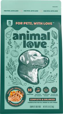 ドッグフード Defender Love ANIMAL LOVE All Life Stages High Protein Real Chicken, Brown Rice