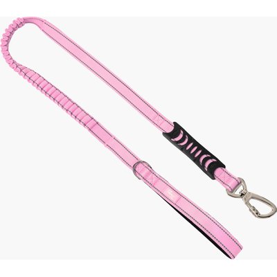 Dog Friendly Co. Dog Friendly Co. Bungee Strain Free & Shock Resistant for Control Dog Leash, Pink, Small