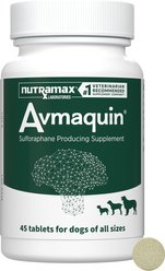 Nutramax Avmaquin Sulforaphane Producing Supplement for Dogs, 45 count